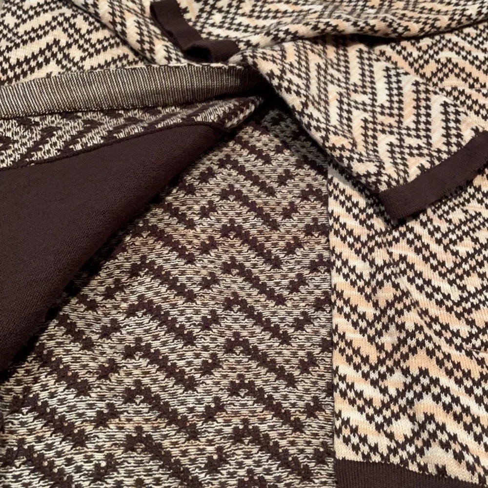 LAND’S END 100% Soft Cotton Open Midi Cardigan With Pockets - Picture 6 of 12